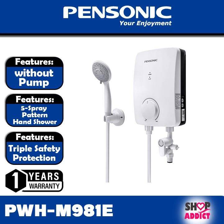 Pensonic Mini Water Heater (Without Pump) Triple Safety Protection With ...