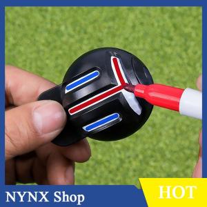 [NYNX] 1 Bộ Golf đánh dấu dụng cụ cầm tay với bút chơi golf Đánh Dấu Công Cụ Liên Kết Kit với Bút Đánh Dấu Golf quả bóng vẽ đường công cụ