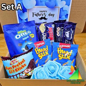 ✨Fathers Day Blue Gifts Sweets Party Pack Surprise Gift for Dad Tatay