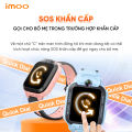 Đồng Hồ Điện Thoại Thông Minh Lắp Sim Trẻ Em imoo Z1 Xanh/ Hồng Định Vị GPS/Gọi Video Call /Nhắn Tin/ Kháng Nước IPX8. 