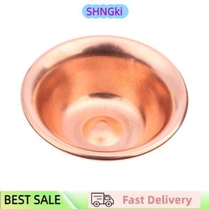 SHNGki Pure Copper Water Supply Bowl Handmade Holy Water Bowl For Buddha  Supplies Fine Polished Water Supply Bowl