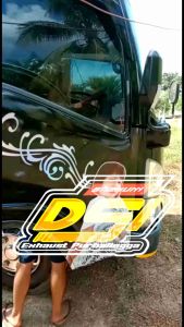 KNALPOT FLEKSIBEL NGIR PEMAKAIAN UNTUK TRUCK IZUZU NMR 71