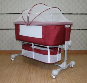 KIDONE💖 baby bed🌟portable folding crib🌟cradle bed baby bed