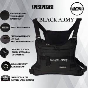 TAS Chest Bag Dada Pria Waterproof Tas Dada Pria Terbaru 2022 Kekinian Anti Air