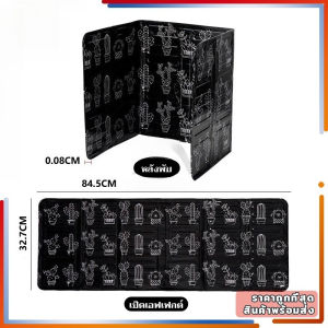 แผ่นกันน้ำมันหลักฐานกันน้ำมันทนความร้อนทำความสะอาดง่ายพับเก็บได้