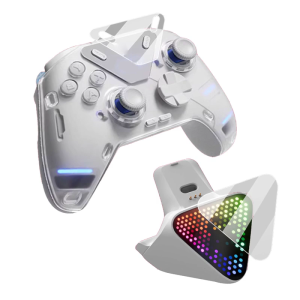 2ชิ้นฟิล์มป้องกันสำหรับ5ตัวควบคุม/แท่นชาร์จฟิล์มป้องกันแบบใสฟิล์มความละเอียดสูงกันรอย