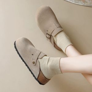 BEABA BABIES Kids Trendy Korean Stylish Fashion Slip On Loafers For Girls and Boys Gamusa Suede Material