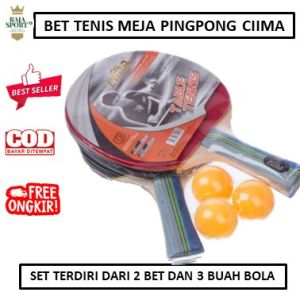 Bat Pingpong Bet Tenis Meja Ciima Bonus Bola - Raket Pingpong - Bet Tenis Meja Murah - Bat Pingpong Bonus Bola - Alat Pemukul Tenis Meja