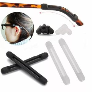 1 Pair Anti Slip Glasses Grip Ear Grip Ear Hook Holder Silicone Eyeglasses Strap Holder