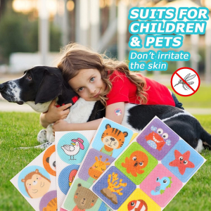JDG.ph  36pcs Mosquito Patch Sticker Baby Stickers Repellent Patches Cartoon Drive Repel Lamok