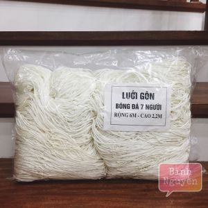 Lưới gôn bóng đá 7 người 6m x 2.2m (2 lưới) Chất liệu dù bền bỉ