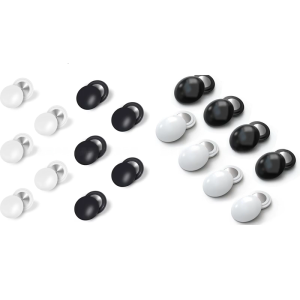 8/10Pcs Bib Magnets for Runners Marathons Bib Clips Secure and Lightweight Race Number Fasteners in White and Black