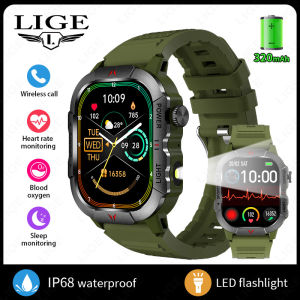 2026 New Outdoor Smart Watch Men 2.01" Screen 3AT Waterproof Watches Bluetooth Call Ai Voice Sport Smartwatch For Android XM IOSrt Watches