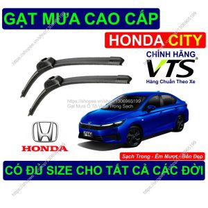 Gạt Mưa Bền Đẹp Kính Lái Honda City Cặp Gạt Mưa Kính Lái Honda City.. Có Đủ Size Cho Các Đời Xe Honda City..