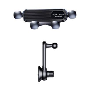AUK. Car Air Outlet Phone Holder 360 ° Rotating Telescopic Car Phone Mount