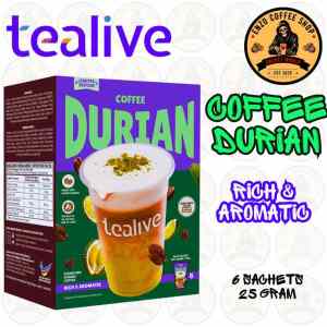 Tealive - Durian Series - Instant Premix Coffee & Tea Drink