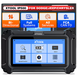 XTOOL IP500-DJC For Chrysler/Dodge/Jeep Bidirectional OBD2 Scanner Diagnostic Tool