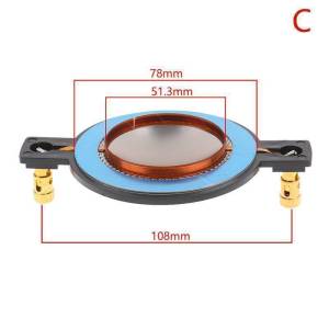34.4-74.5mm Titanium Film Tweeter Voice Coil Repair Titanium Film Compression Driver Unit Replacement Treble