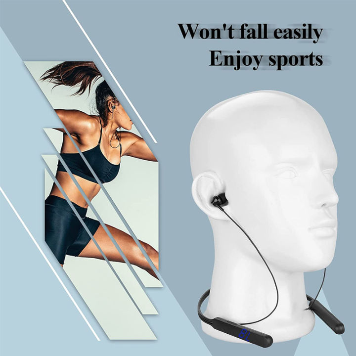 Retekess TR108 FM Radio Headphones, Neckband Headset Bluetooth