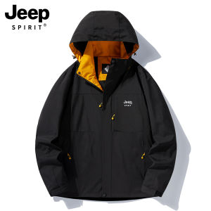 เสื้อแจ็กเก็ตสำหรับแจ็คเก็ตกันน้ำใส่กลางแจ้งชายและหญิงสไตล์แนวเดียวกันสำหรับฤดูใบไม้ผลิและฤดูใบไม้ร่วง