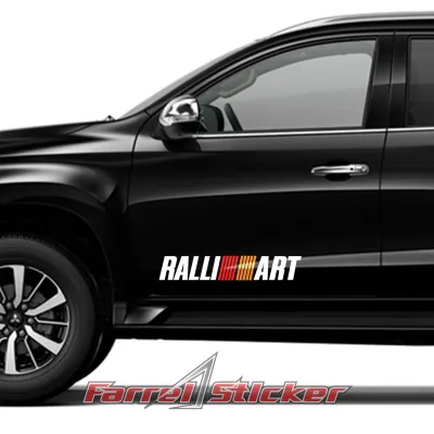 stiker kaca sticker bodi mobil RALLIART ralli art 60cm
