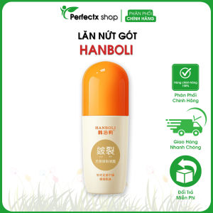 Gel Lăn Chống Khô Da Ngăn Ngừa Nứt Nẻ Gót Chân Da Tay HANBOLI - Giảm Tình Trạng Da Bị Nứt Nẻ Gót Chân Mềm Mại Mịn Màng