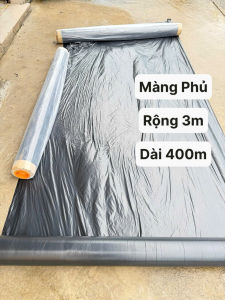Màng phủ ( Rộng 3m - Dài 400m ) Dùng trong nông nghiệp trồng cây ươm cây thi công công trình.