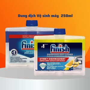 Nước làm bóng Finish 1600 800 400ml đủ loại viên bột muối gel combo chuyên dùng cho máy rửa bát Nhập Khẩu chính Hãng
