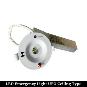 In Stock LED Emergency Light UFO Ceiling Type