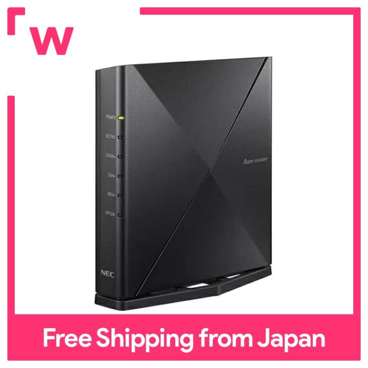 NEC Aterm PA-WX5400HP Wi-Fi 6 ルーター ① NECの本気？ メッシュ、セキュリティ、デザインの全方位で勝ちに