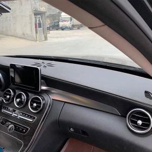 Thảm Taplo Da Vân Carbon Cao Cấp Mercedes C200/250/300 (2016-2021)