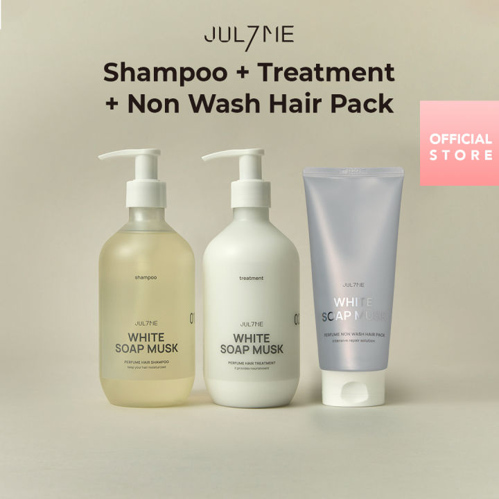 JULYME] [Bundle of 3] Perfume Shampoo 500ml Treatment 500ml