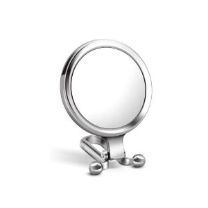 PTK52 Dormitory Portable Double Sided Makeup Tool Women Girls Vanity Mirror Magnification Mirror Gift for her  Cosmetic Mirror Folding Stand Mirror Travel Accessories Magnifying Makeup Mirror