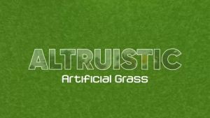 DUBOR Artificial Grass Carpet Low Maintenance Fake Grass Stain Resistant Decor Lawn Carpet All Weather Turf Mat for Backyard Kids Playground Outdoor Party Floor Decor