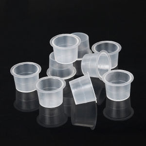 1000pcs Disposable Tattoo Ink Cups S/M/L | Plastic Microblading Pigment Container for Permanent Makeup Professional Tattoo Accessories