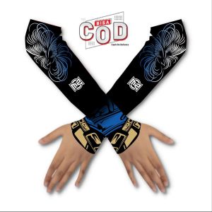 Satu Pasang Manset Lengan Panjang Pria Manset Volly Manset Printing Pria Wanita Sepedah