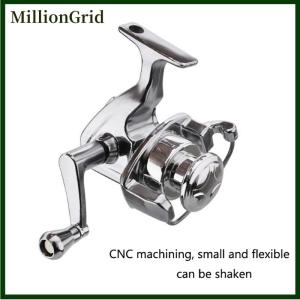 MillionGrid 1Pcs Alloy Fishing Reel Drum Pendant Keychain Key Wheel Outdoor Fishing Tackle