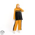 Setelan Olahraga Wanita Baju Senam Muslim Hijab Friendly Lengan Panjang 1 Set Pakaian Terbaru Ukuran L XL XXL Jumbo. 
