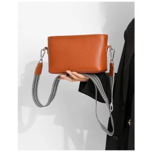 IELGY Fashionable All-Match Messenger Bag Large Capacity Wide Shoulder Strap Shoulder