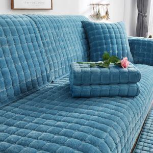 1/2/3/4/5/6 SeaterSofa cushion plush sofa cushion universal full cover non-slip fabric all-inclusive universal cover set