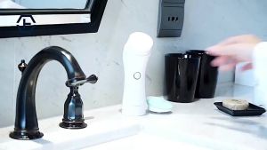 Máy Rửa Mặt Nanotime F62Y Sóng Siêu Âm 2in1 Đầu Cọ Làm Sạch Sâu Se Khít Lỗ Chân Lông Ngừa Mụn