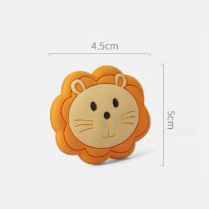 Cute Animal Household Cartoon Silicone Door Stopper Crash Pad Handle Bumper Guard Anti-slip Shockproof Wall Protector Door Stops
