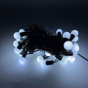 ไฟประดับงานเทศกาล ไฟกระพริบ สีขาว ปรับไฟได้ 8 โหมด รหัส 18417