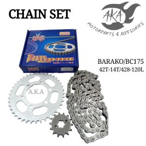 A.K.A. Chain Set for Barako/BC175  42T-14/428-120L SIZE