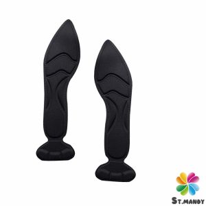 MD แผ่นพื้นรองเท้าโฟม 2-in-1 insole ดูดซับเหงื่อได้ดี และมีแผ่นรองกันกัดส้นเท้าในตัว ทรงหัวแหลม insole