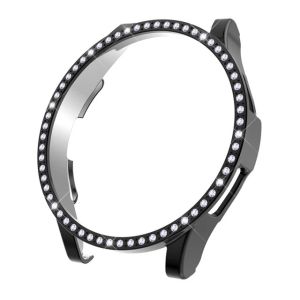 For Samsung Galaxy Watch 4 5 PC Galaxy Watch 4 5 40mm 44mm Diamond Watch Cover Case Bumper Cover + Anti-fog Screen Protector