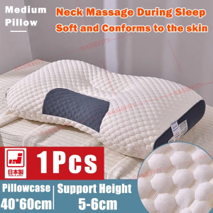 【Buy1 Take1】Japan 3D Orthopedic Memory Foam Cervical Pillow Back Side Sleepers Neck Pain Relief