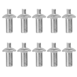 หมุดย้ำพุ๊กตะปูเคาะอลูมิเนียมชนิดพุ๊กตะปูสกรูไดรฟ์รีเวตสกรูขยายตะปูอลูมิเนียม100ชิ้น