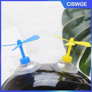CISWGE Cốc hút tre chuồn chuồn trang trí Mũ bảo hiểm xe máy cánh quạt mô hình xe điện phụ kiện Mũ bảo hiểm lái xe ban đêm