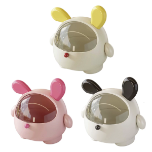 ที่เก็บของอเนกประสงค์ทนทานกล่องพร้อมฝาปิดเก็บของความจุขนาดใหญ่น่ารักสำหรับสำนักงานบ้านจัดระเบียบ